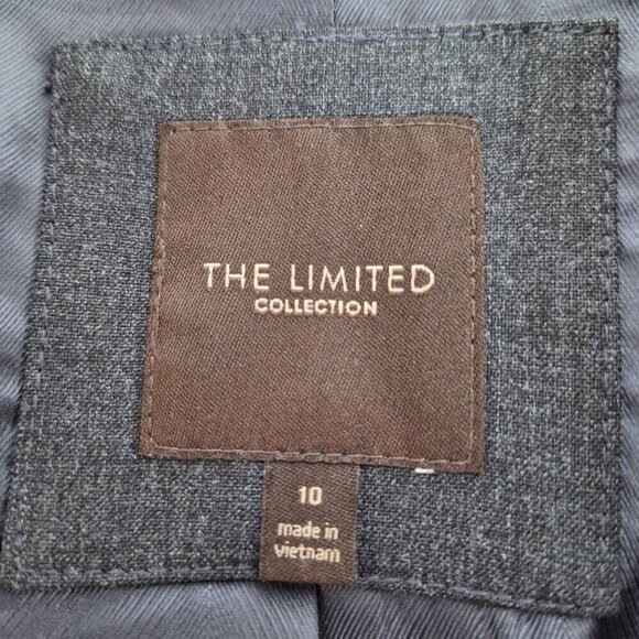 The Limited Women's Gray Suit Coat Size 10 Business Formal - Picture 4 of 6
